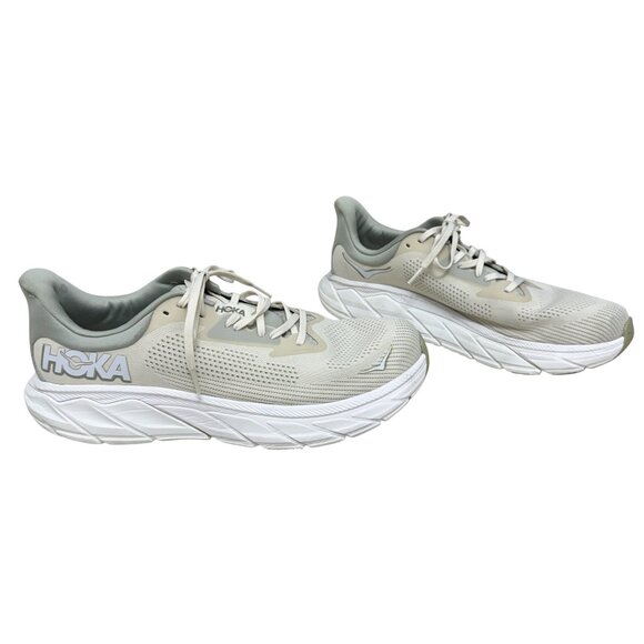 Hoka Other - HOKA Arahi 7 Mens Running Sneakers Training Shoes in Oat Milk/Barley Sz 12